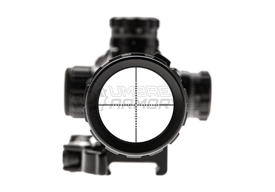 3-9x32 1" BugBuster Scope AO RGB Mil-dot With QD Rings (Leapers)