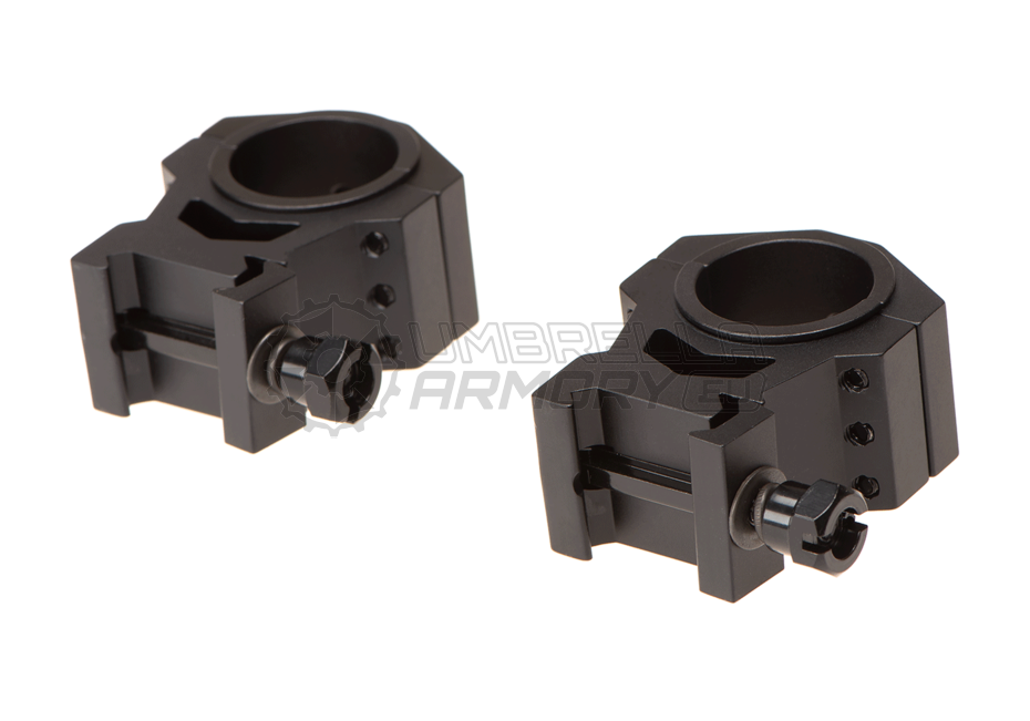 30mm / 25.4mm Tactical Mounting Rings - High Height (Sightmark)