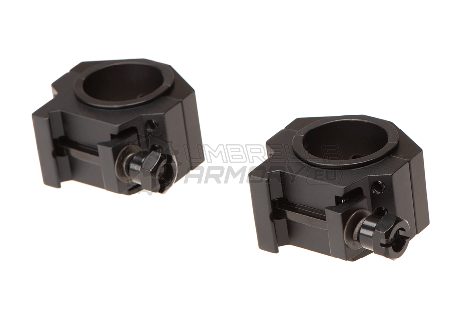 30mm / 25.4mm Tactical Mounting Rings - Low Height (Sightmark)