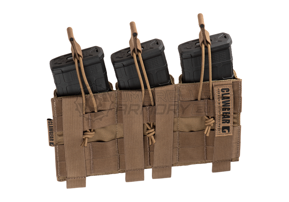 5.56mm Open Triple Mag Pouch Core (Clawgear)