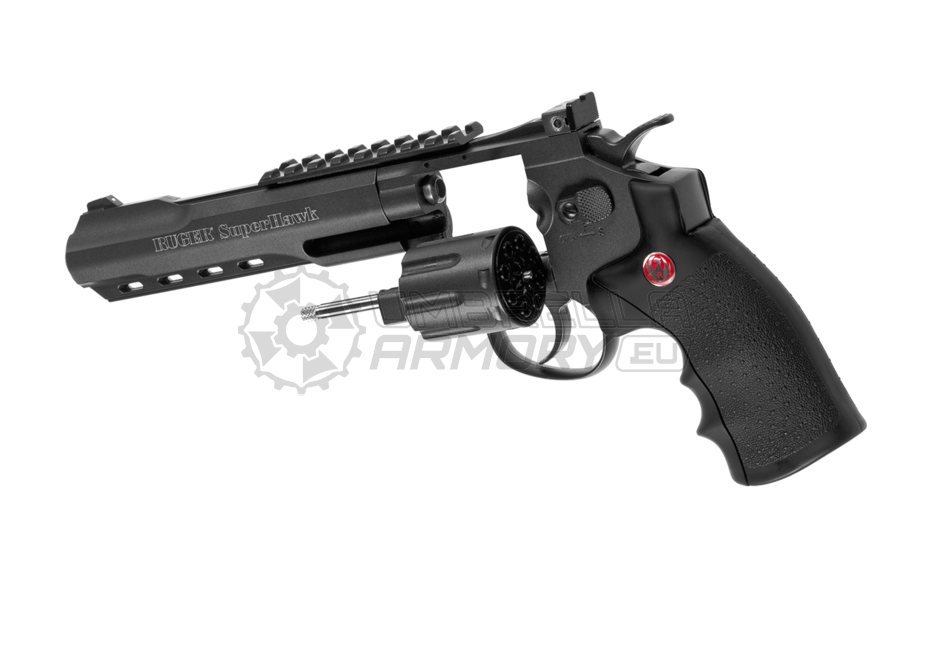 6 Inch SuperHawk Full Metal Co2 (Ruger)