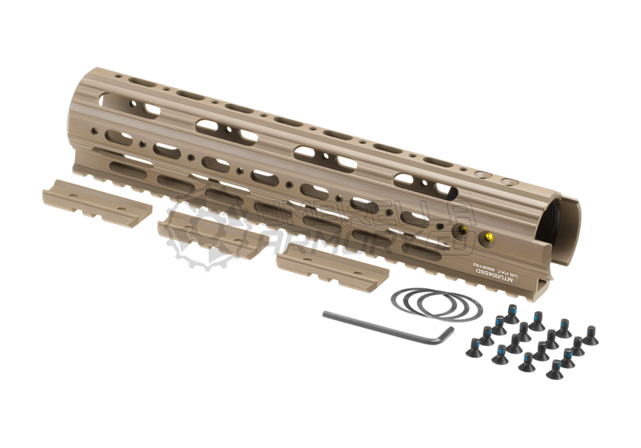 AR-15 9 Inch Super Slim Free Float Handguard (Leapers)