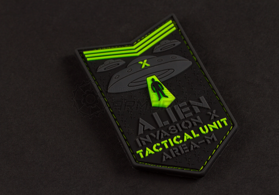 Alien Invasion Tactical Unit Rubber Patch (JTG)