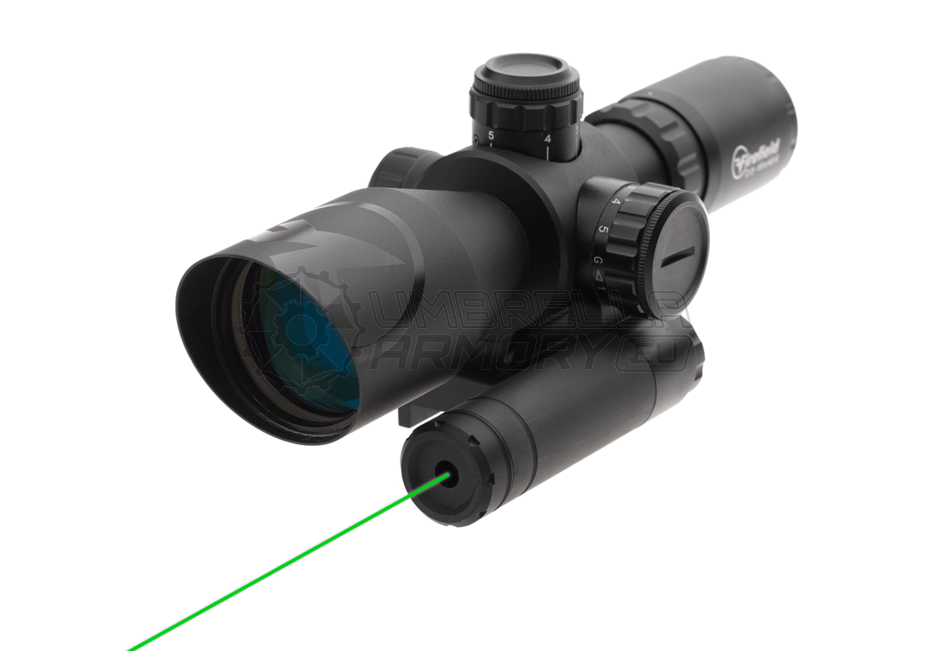 Barrage 2.5-10x40 with Green Laser (Firefield)