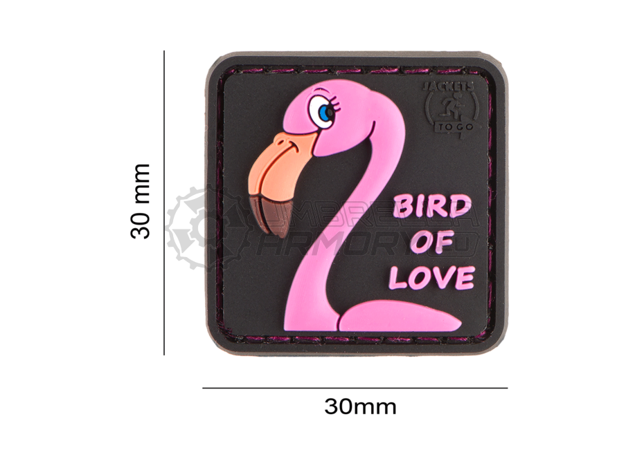 Bird of Love Rubber Patch (JTG)