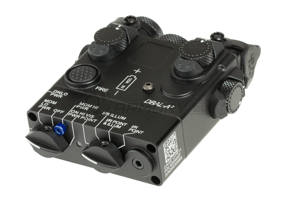 DBAL-A2 Illuminator / Laser Module Green + IR Aluminium (WADSN)