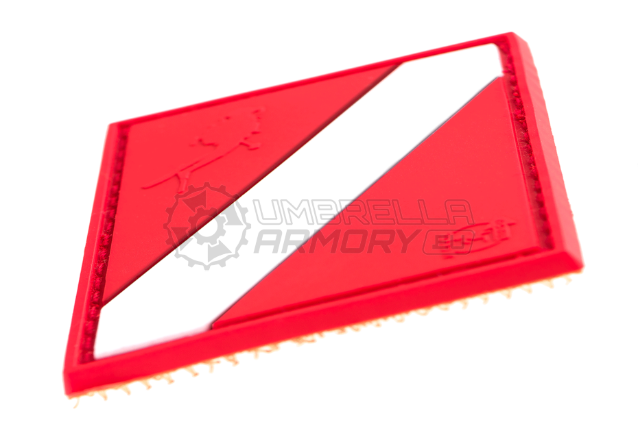 Diver Down Flag Rubber Patch (JTG)