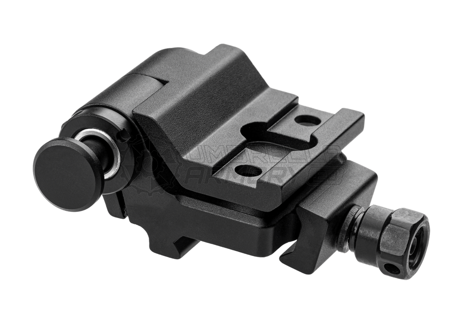 Flip to Side Magnifier Mount Push Button - 2 Bolt Interface (Primary Arms)