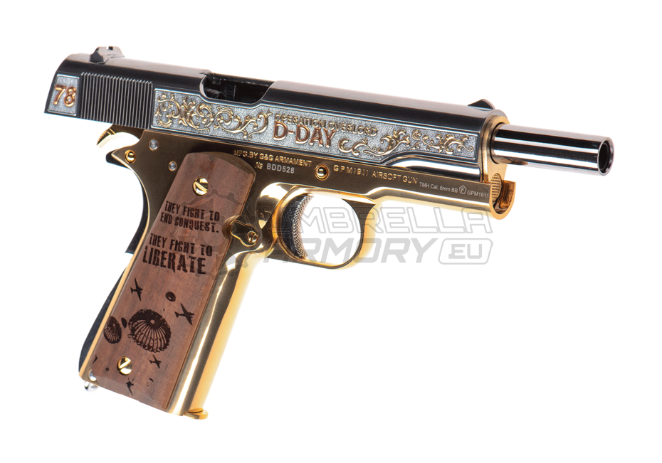 GPM1911 D-Day Limited Version GBB (G&G)