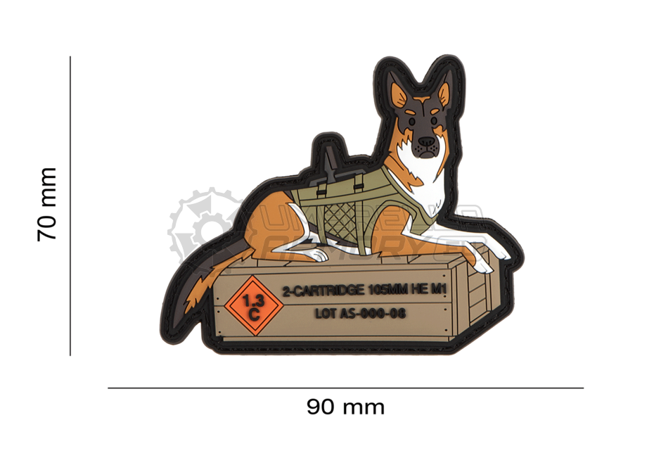 German Shepard Tactical Dog Patch (Airsoftology)