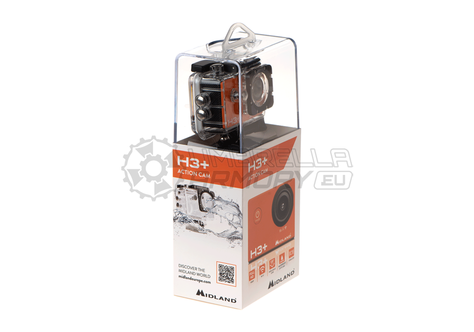 H3+ Full HD Action Camera (Midland)