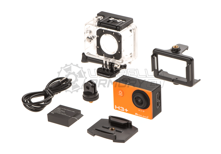 H3+ Full HD Action Camera (Midland)