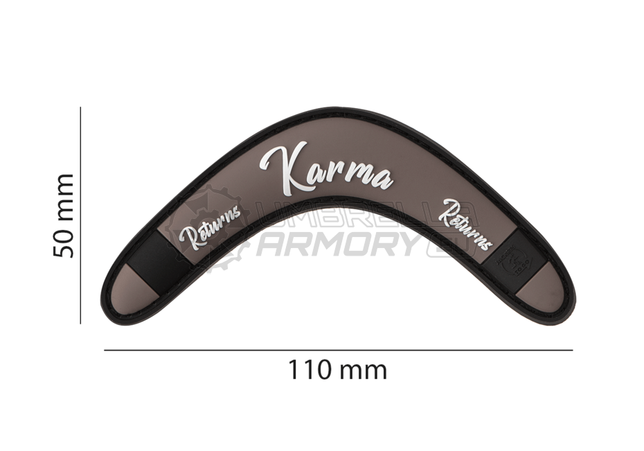 Karma Returns Rubber Patch (JTG)