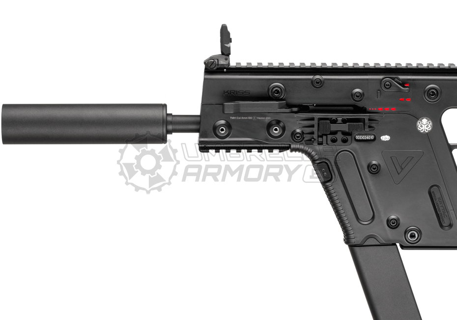 Kriss Vector with Mock Suppressor S-AEG (Krytac)