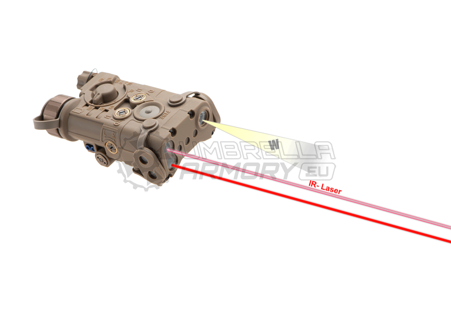 L-3 NGAL Illuminator / laser module Red + IR (WADSN)