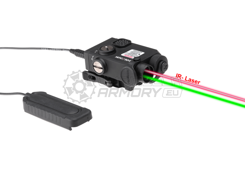 LS221-GR Co-Axial Laser Green + IR (Holosun)