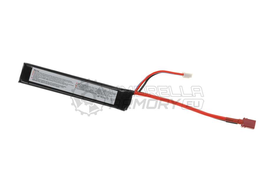 Lipo 7.4V 1100mAh 20C Stock Tube Type T-Plug (VB Power)