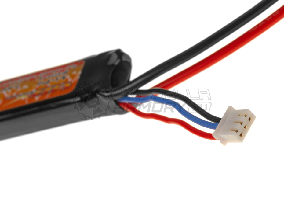 Lipo 7.4V 1100mAh 20C Stock Tube Type T-Plug (VB Power)