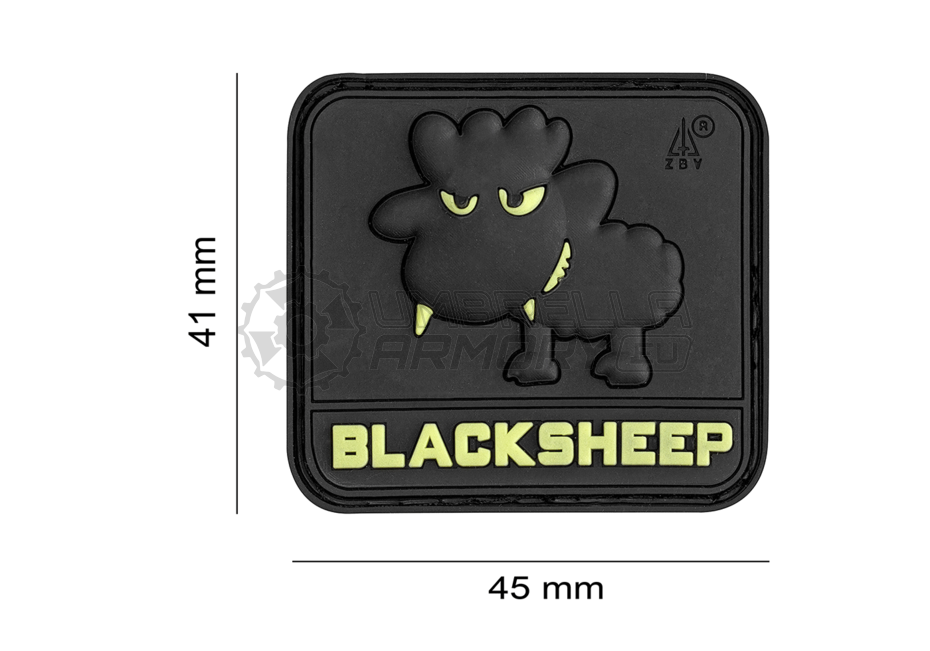 Little Black Sheep Rubber Patch (JTG)