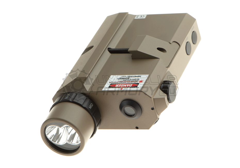 LoPro Combo Flashlight VIS/IR and Green Laser (Sightmark)