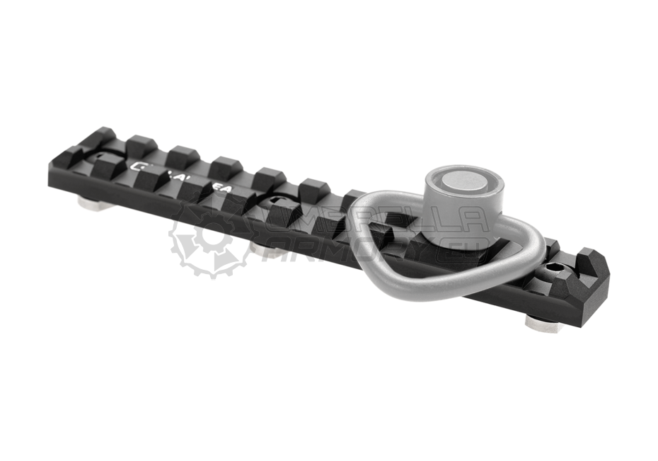 M-LOK 10 Slot Rail QD integrated (Clawgear)