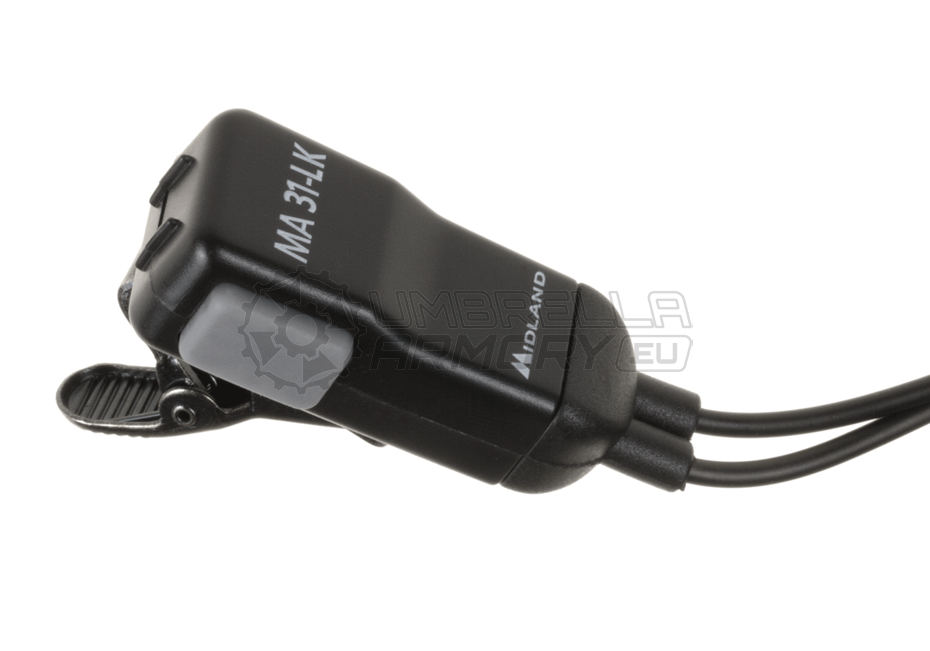 MA 31 LK Security Headset Kenwood Connector (Midland)