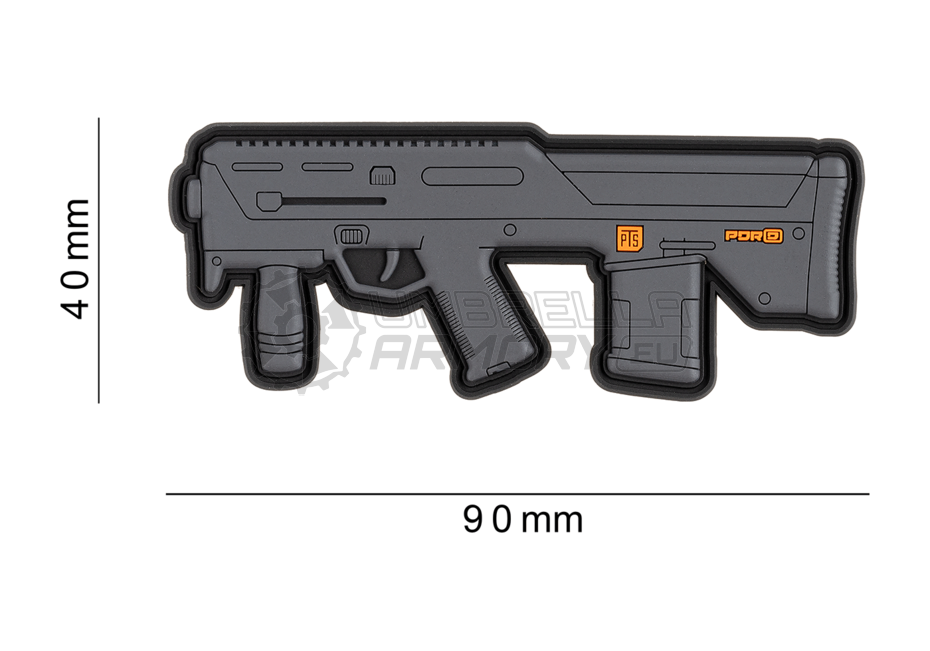 PTS 3.6" PDR-D PVC Patch (PTS Syndicate)