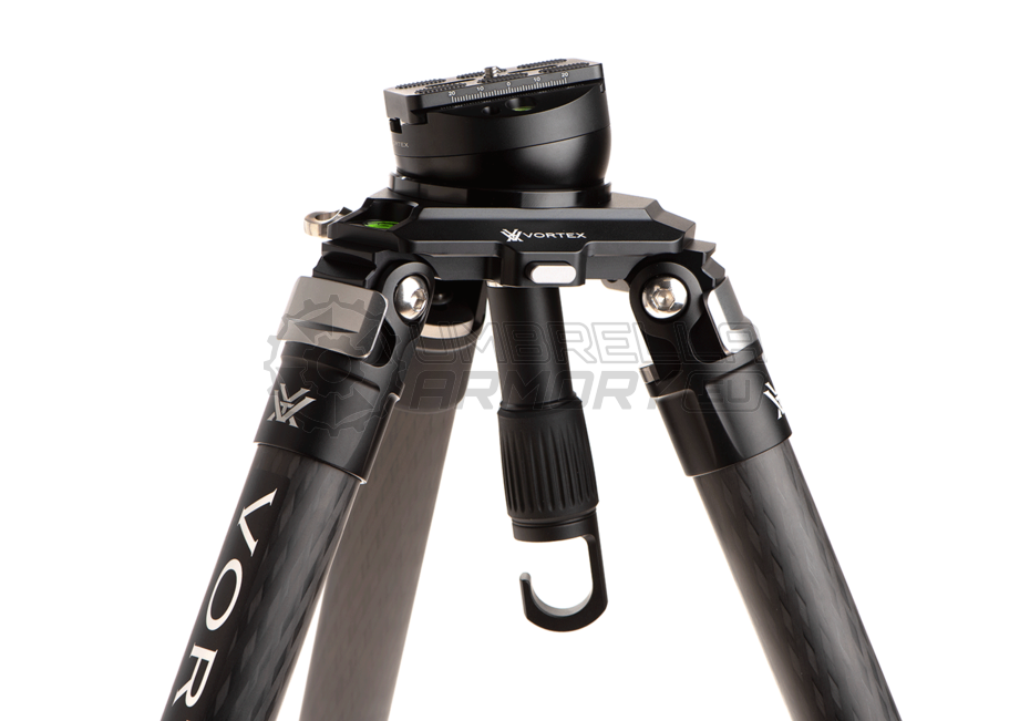 Radian Carbon with Leveling Head Tripod Kit (Vortex Optics)