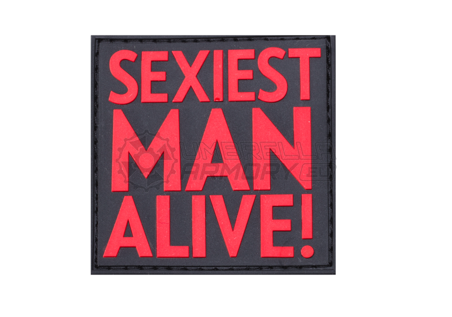 Sexiest Man Alive Rubber Patch (JTG)