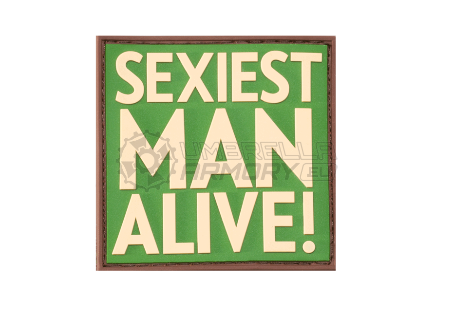 Sexiest Man Alive Rubber Patch (JTG)