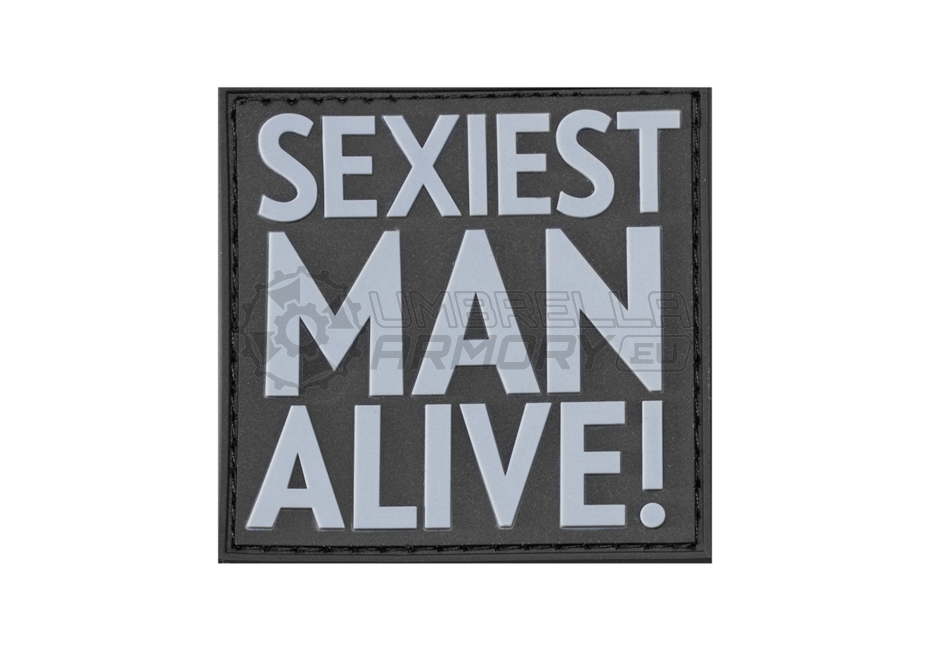 Sexiest Man Alive Rubber Patch (JTG)