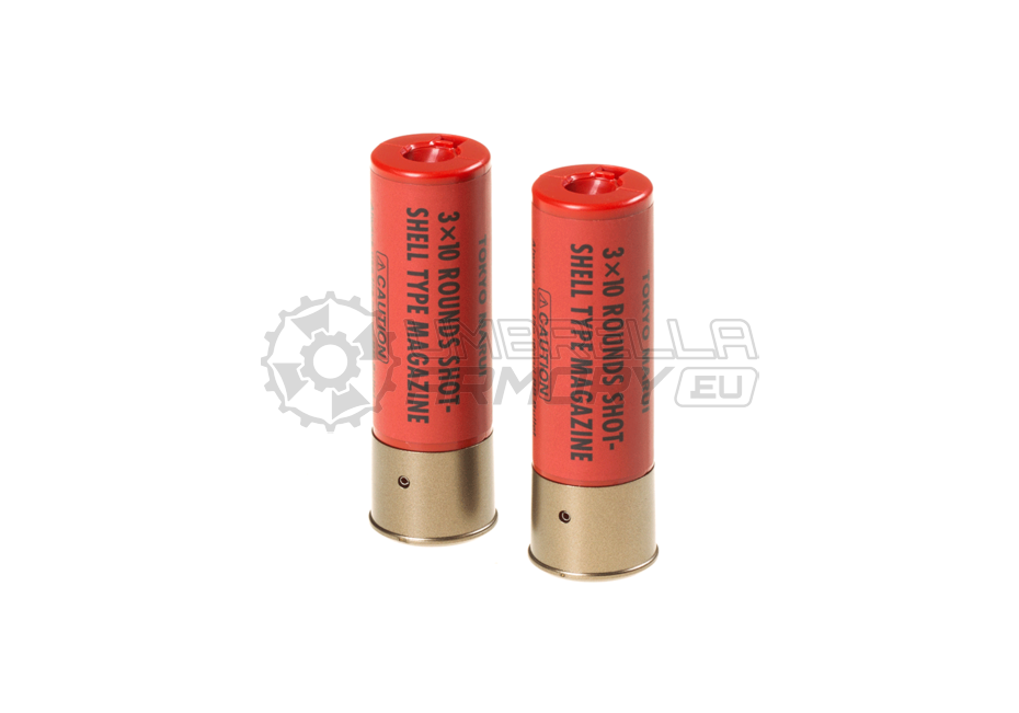 Shotgun Shells 2pcs 30rds Red (Tokyo Marui)