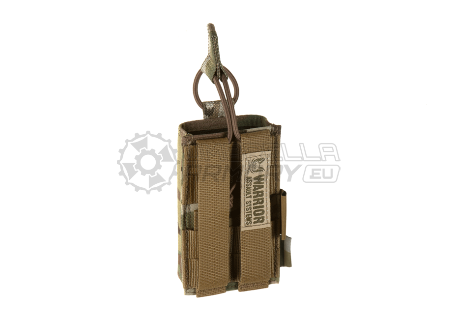 Single Open Mag Pouch 5.56mm with Shotgun Strip (Warrior)