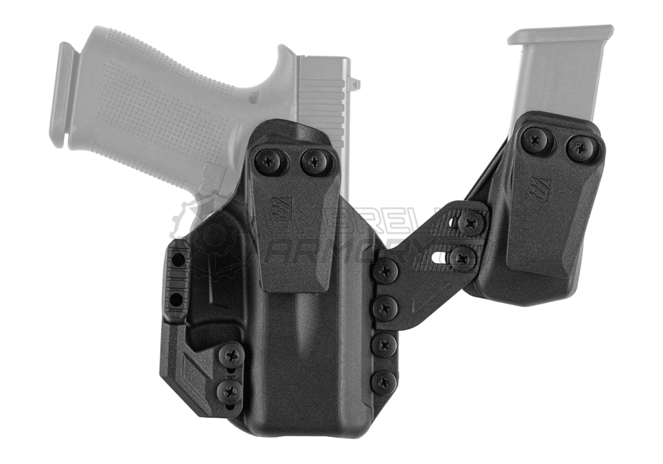 Stache IWB Holster for Glock 43/43x/Hellcat/Taurus GX4 (Blackhawk)