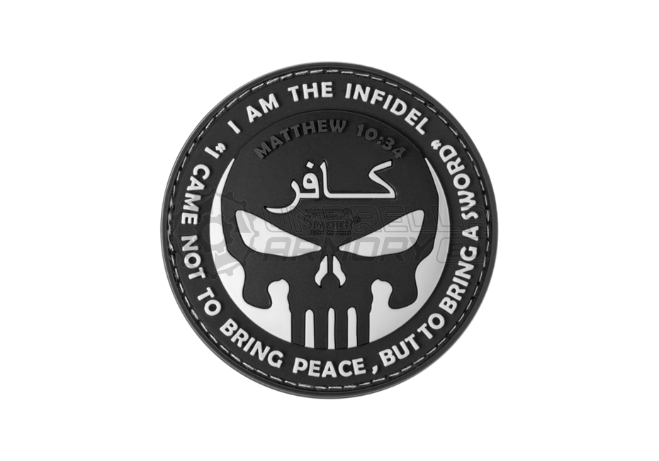The Infidel Punisher Rubber Patch (JTG)