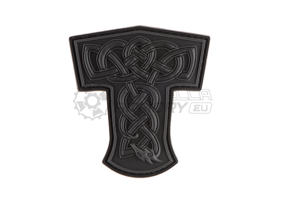 Thors Hammer Dragon Rubber Patch (JTG)