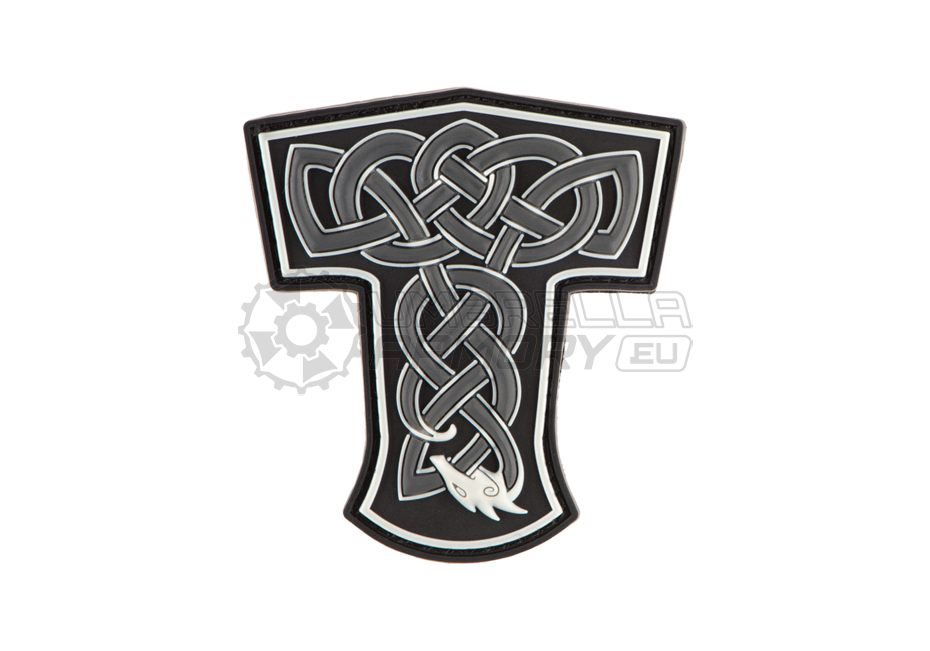 Thors Hammer Dragon Rubber Patch (JTG)