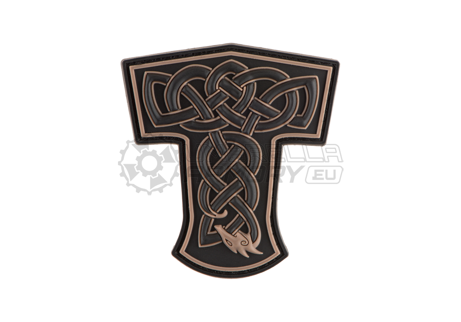 Thors Hammer Dragon Rubber Patch (JTG)