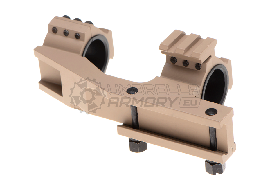 Tri-Side Rail 25.4mm / 30mm Mount Base (Aim-O)