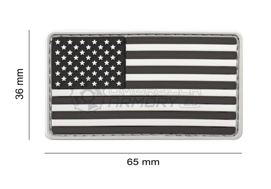 US Flag Rubber Patch (JTG)