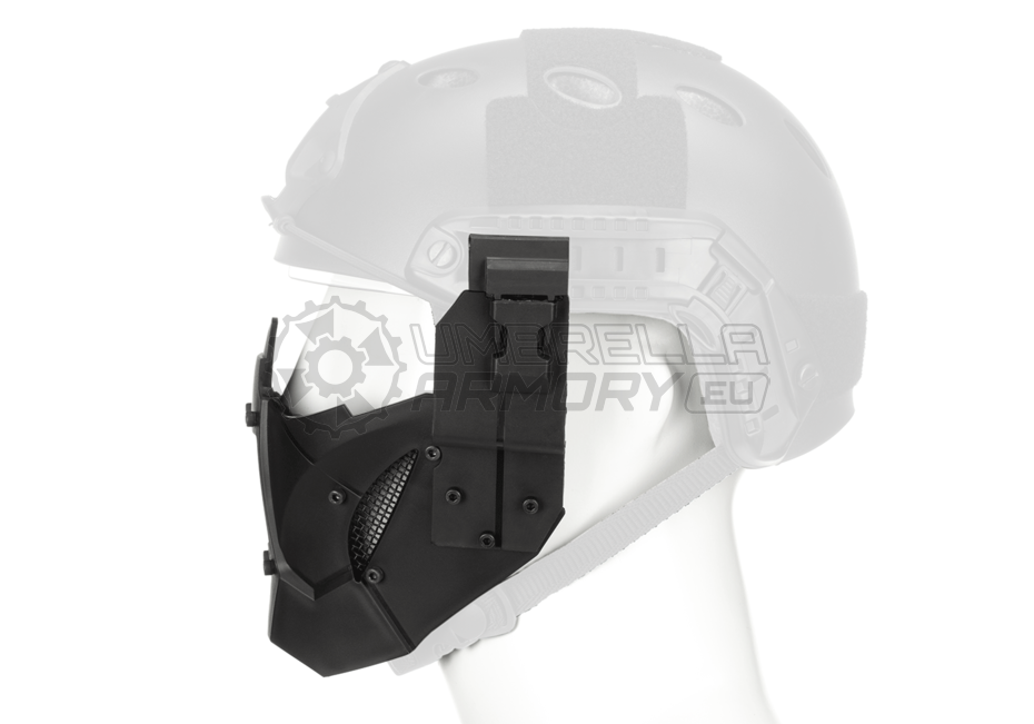 Warrior Steel Half Face Mask (Pirate Arms)