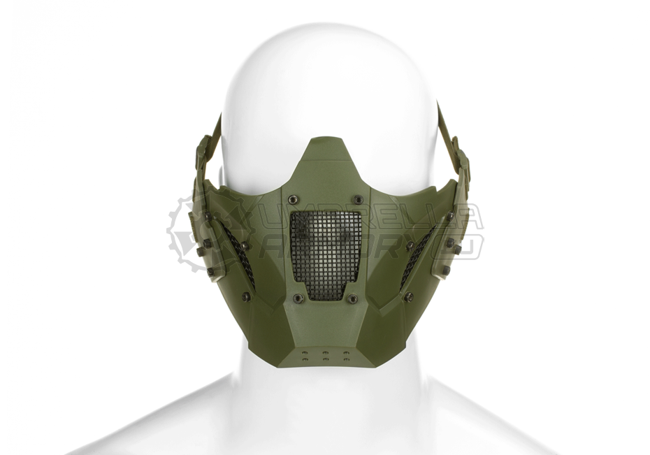 Warrior Steel Half Face Mask (Pirate Arms)