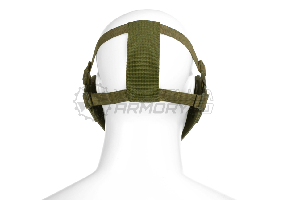 Warrior Steel Half Face Mask (Pirate Arms)