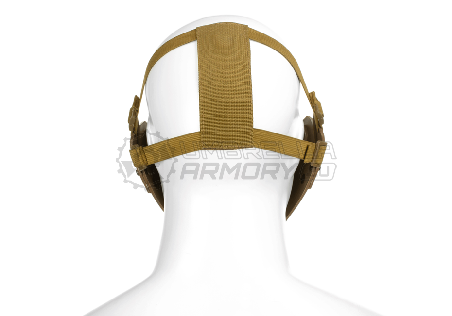 Warrior Steel Half Face Mask (Pirate Arms)