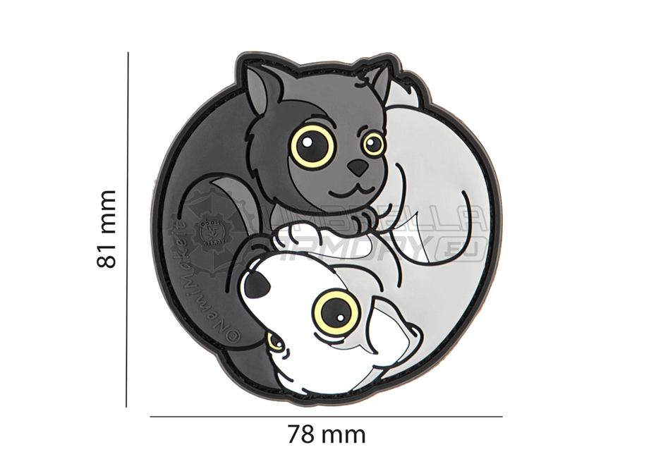 Yin & Yan Cat Patch (JTG)